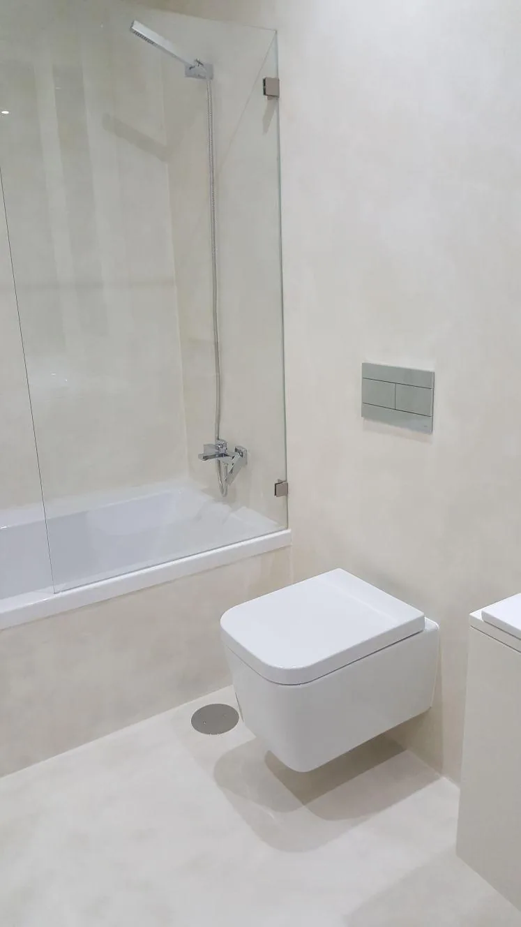 Baños de microcemento