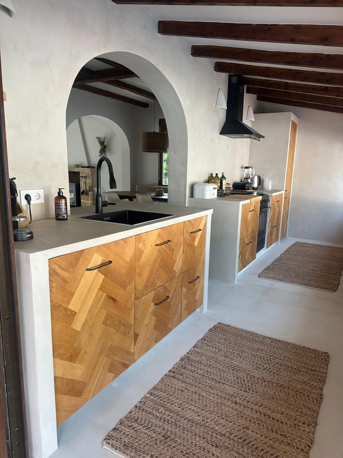 Cocina, Muebles y Suelos de Microcemento Arena — image 6