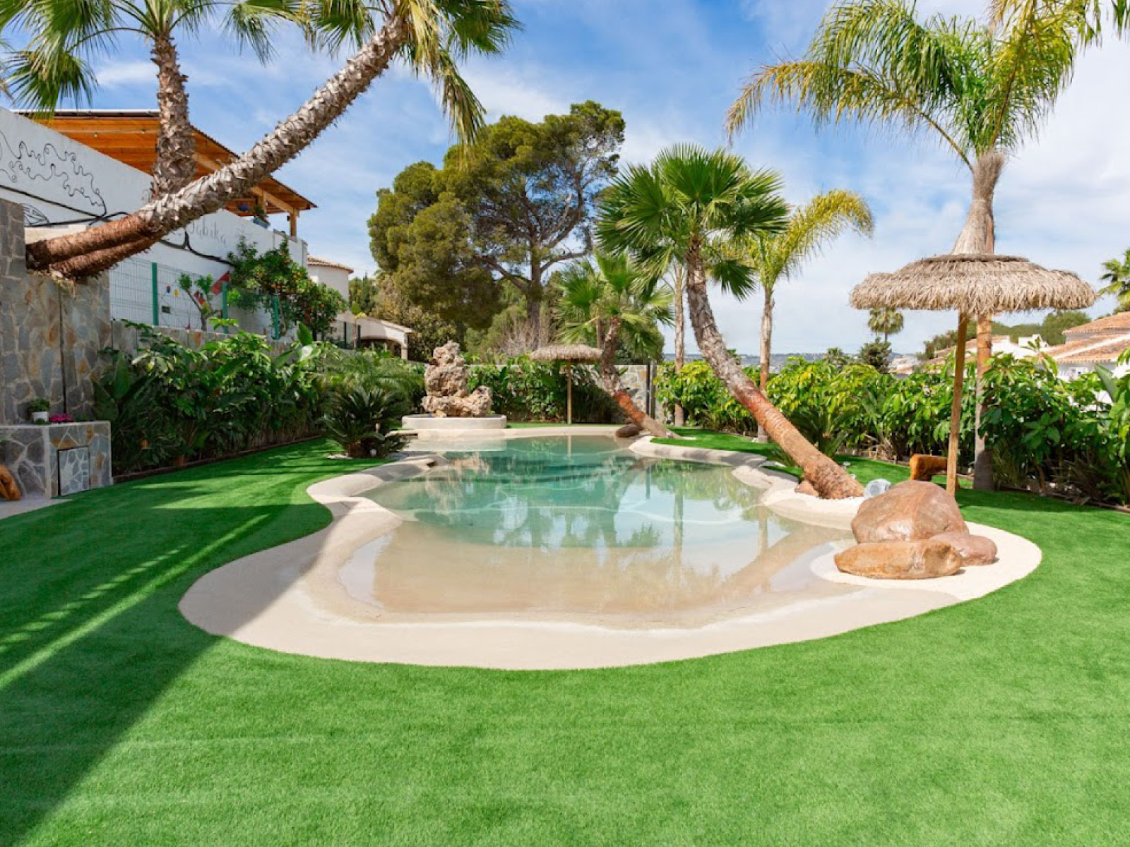 Piscina de arena en Jávea